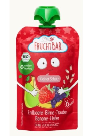 Fruchtbar Purea di frutta biologica Erd Bir Tr Ban Haf 100g