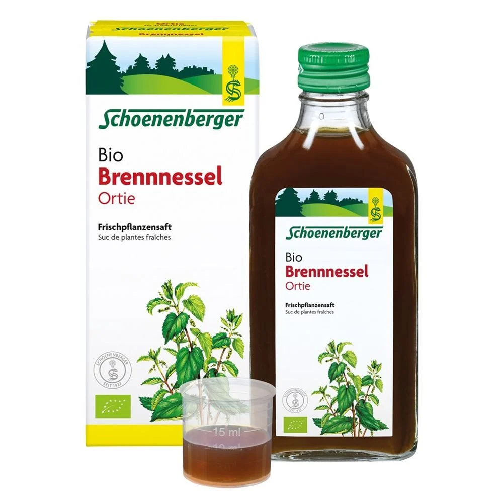 Schoenenberger Succo fresco di ortica biologica 200ml