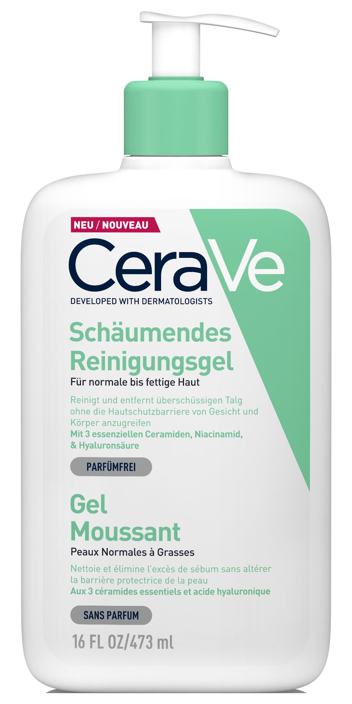 CeraVe Gel detergente schiumoso 473ml
