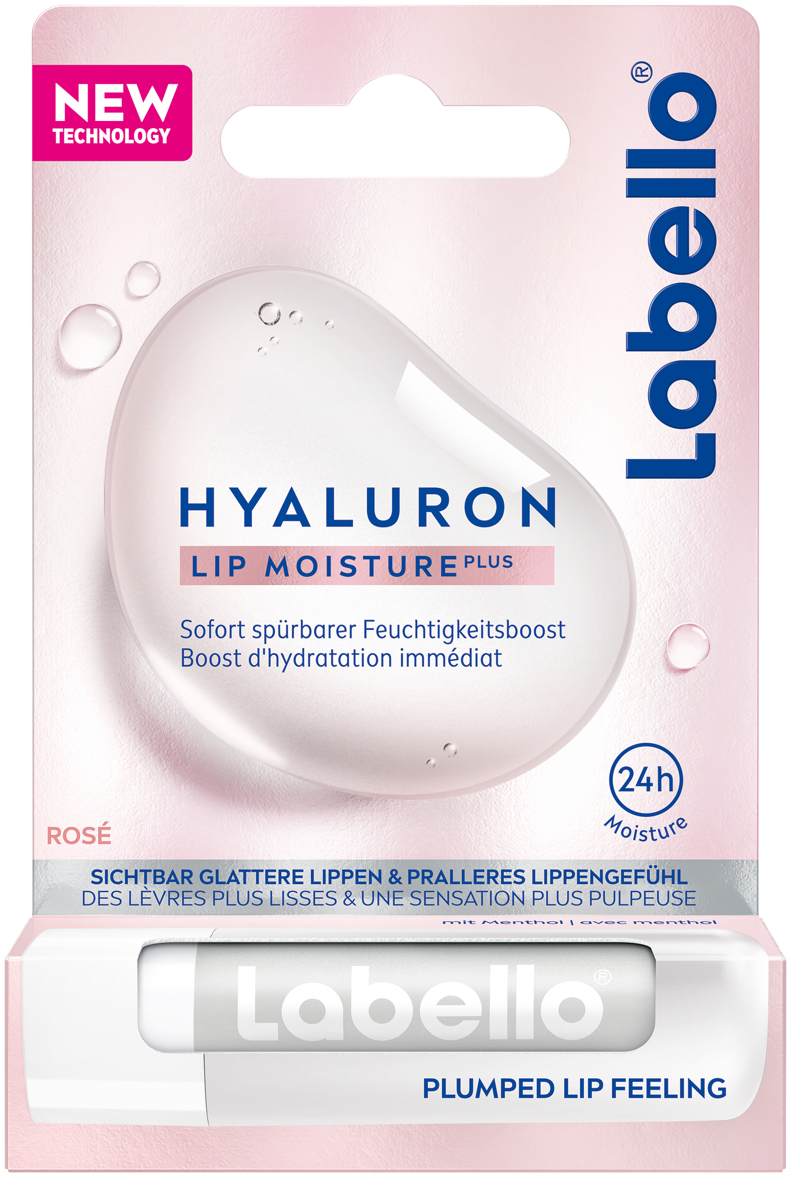 LABELLO Hyaluron Lip Moisture Plus Rosé 5,2ml