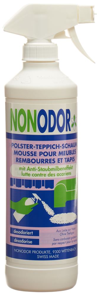 NONODOR Tappezzeria Tappeto Schiuma Vapo 500ml