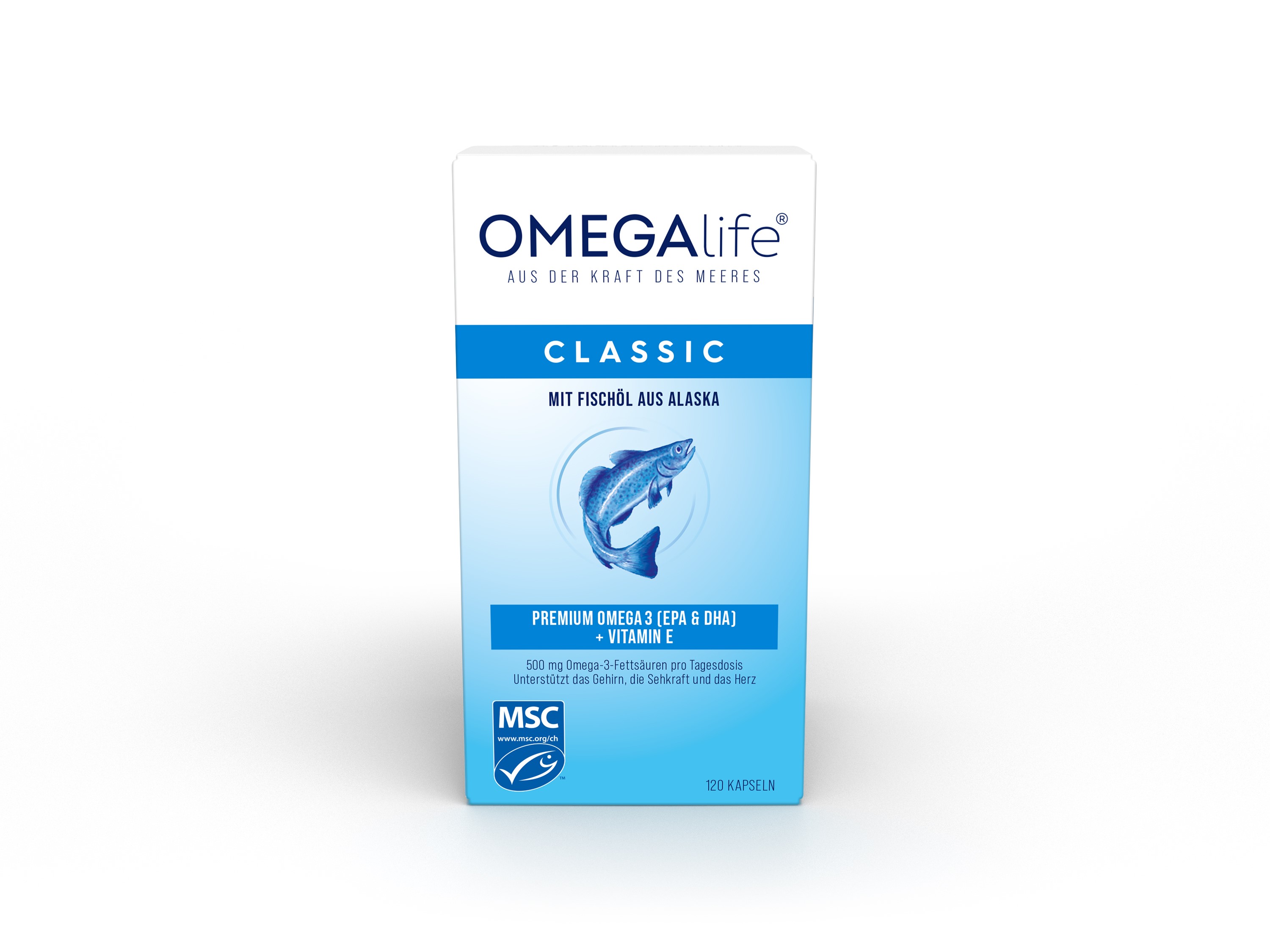 OMEGA-life® Classic Capsule 500mg 120 Capsule
