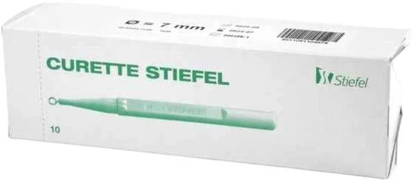 STIEFEL Curette 7 mm 10 pezzi