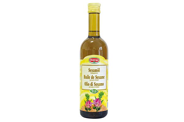Olio di sesamo Morga spremuto a freddo biologico 5 dl