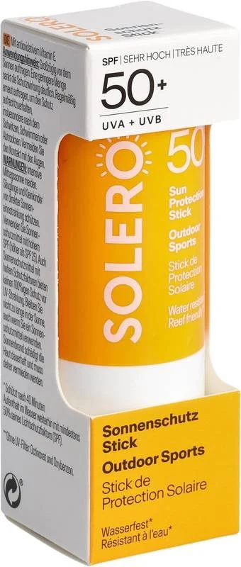 SOLERO Protezione solare Stick Out Sport SPF50+ 12ml