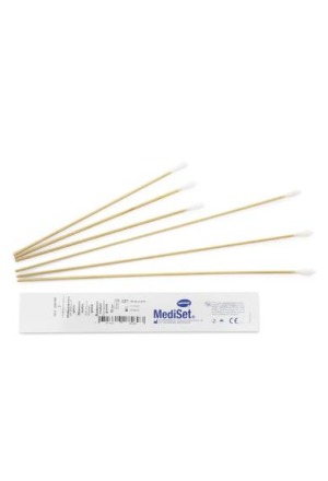 Boccioli di cotone MediSet 15 cm sterili piccoli 150 x 2 pezzi