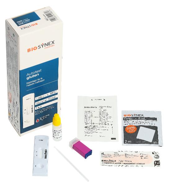 Autotest BIOSYNEX per l'intolleranza al glutine