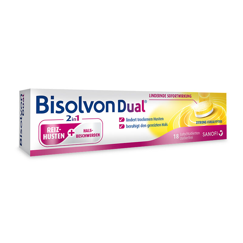 Bisolvon® DUAL 2in1 pastiglie 18 pezzi