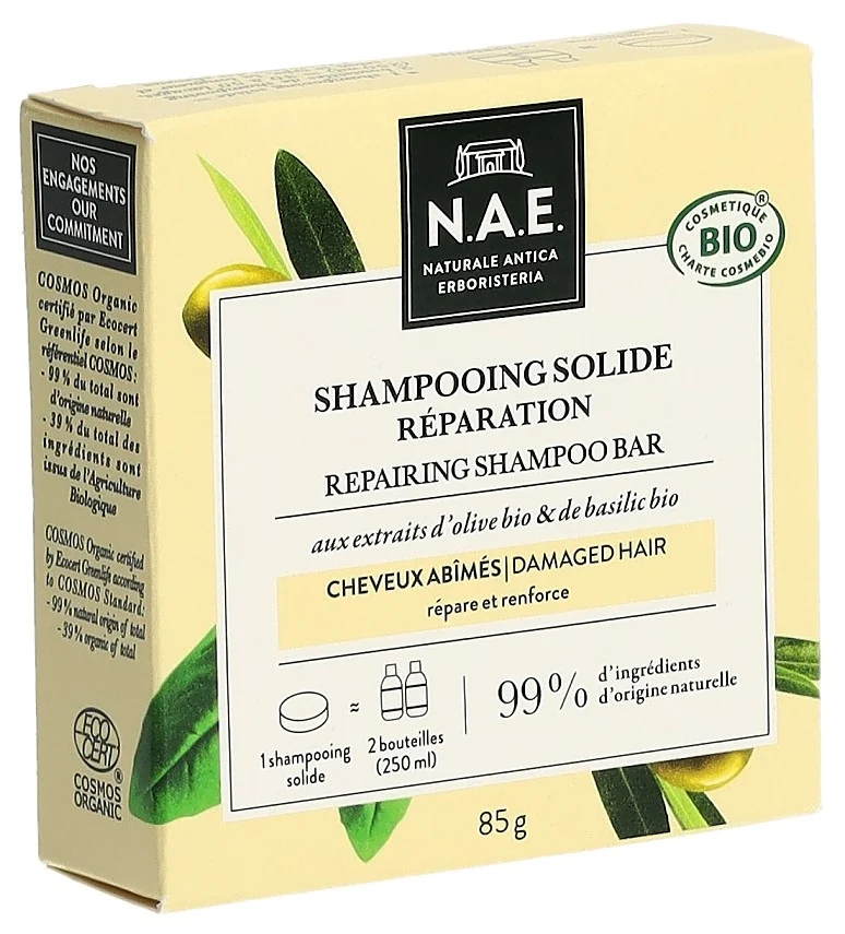 Naturale Antica Erboristeria Sapone solido Shampoo uso quotidiano 85g