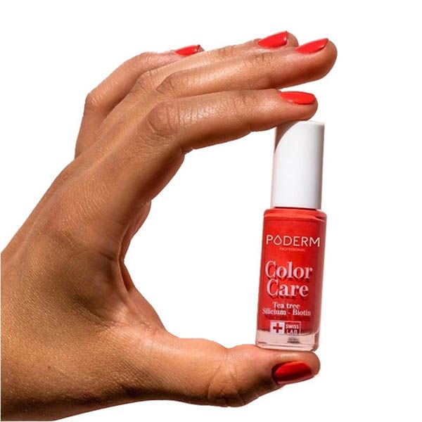 PODERM Vernis Colour Care 273 Rouge Corail 8ml