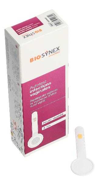 Autotest Biosynex per le infezioni vaginali 3 pezzi