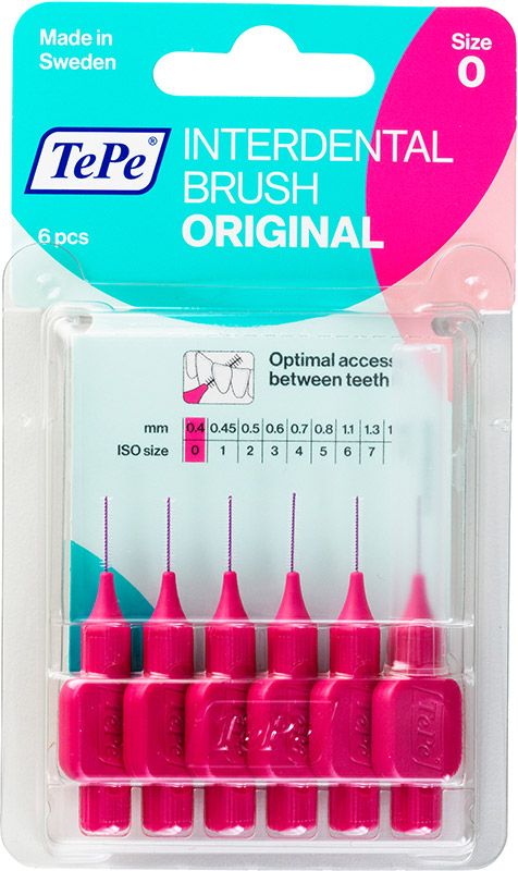 TePe Scovolino interdentale 0,4 mm rosa 6 pezzi