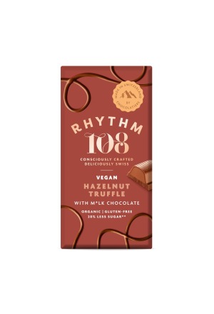 RHYTHM108 Tartufo alla nocciola con cioccolato fondente 100g