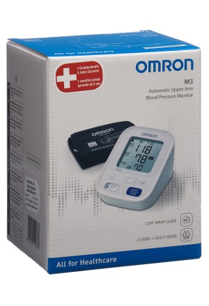 Misuratore di pressione del braccio superiore Omron M3
