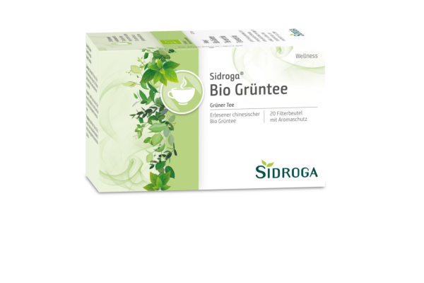 Sidroga Tè verde biologico Btl 20 pezzi
