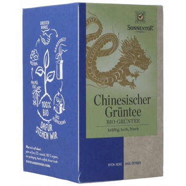 Sonnentor Tè verde cinese BIO Btl 18 pezzi