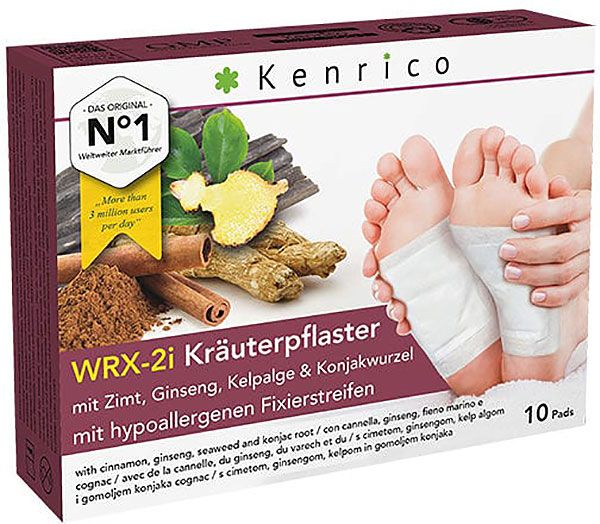 KENRICO Cerotti alle erbe Cannella Gins Kelp Konj 10 pezzi