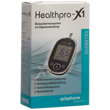 Misuratore di glicemia Healthpro-X1 Axapharm