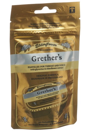 GRETHERS Sambuco Past o Z Btl 110g