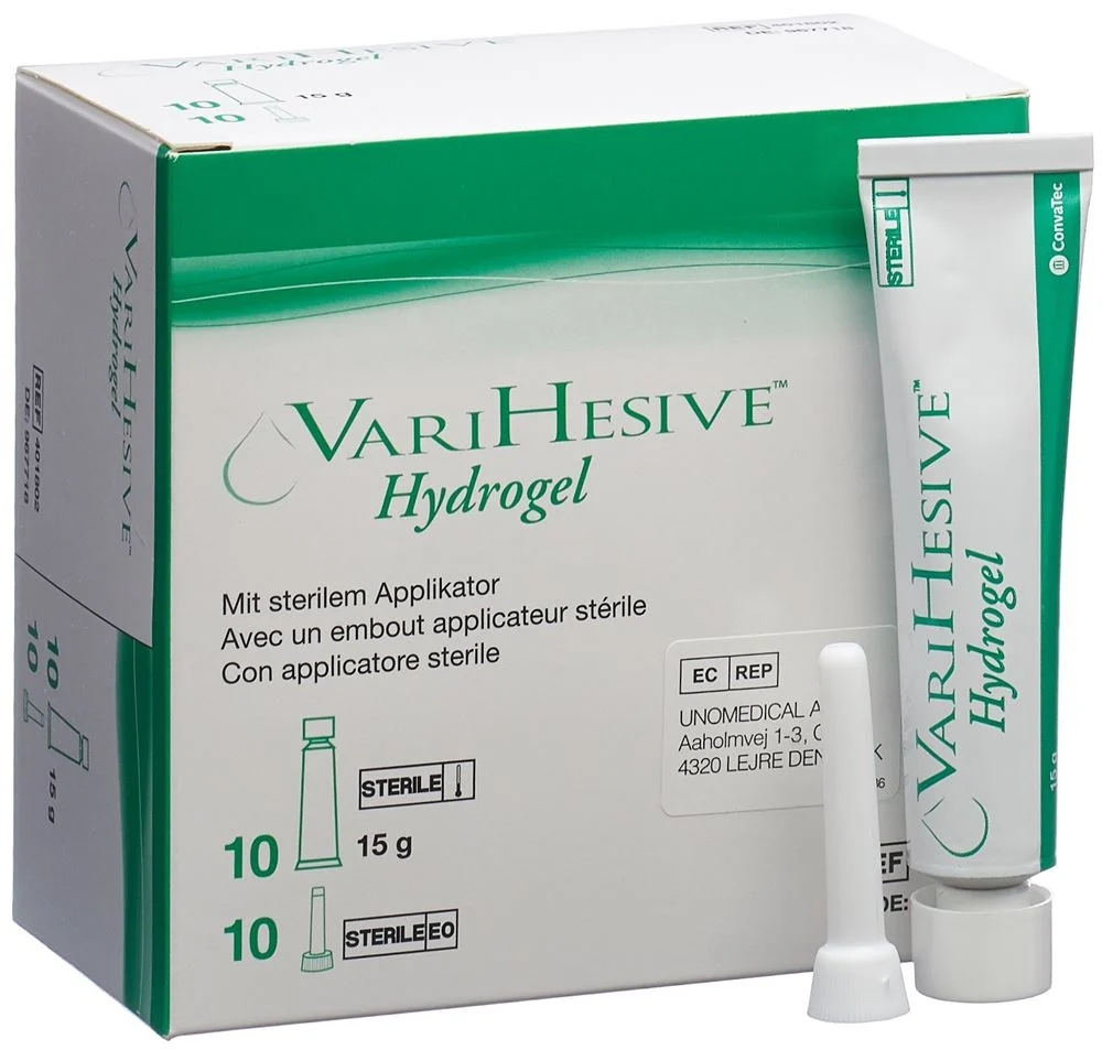 VARIHESIVE Idrogel m applicatore sterile 10 Tb 15g