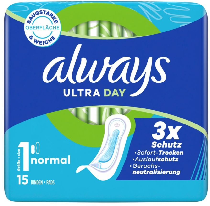 Always Ultra Binde Normal 15 Stück