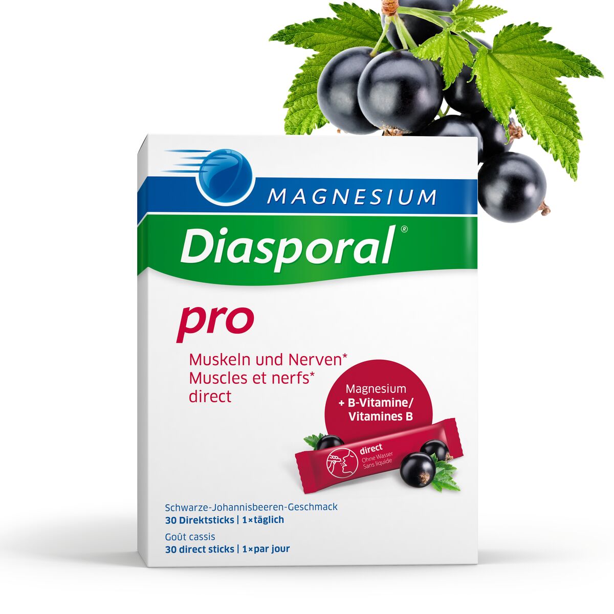 Magnesio Diasporale Pro M+N Direct 30 bastoncini 