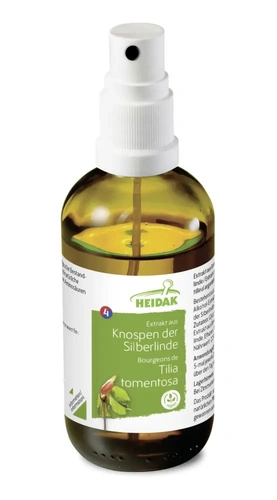 HEIDAK Bud Silver Lime Tilia tomentosa Bottiglia di macerato di glicerina 500 ml