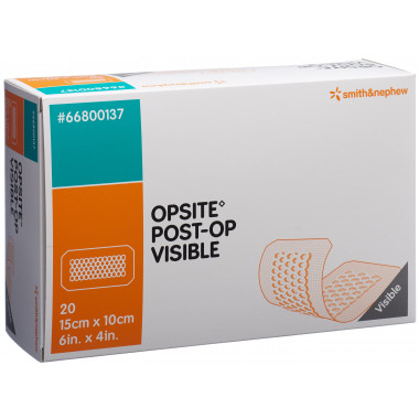 OPSITE POST OP VISIBILE medicazione trasparente per ferite 15x10cm 20 pezzi