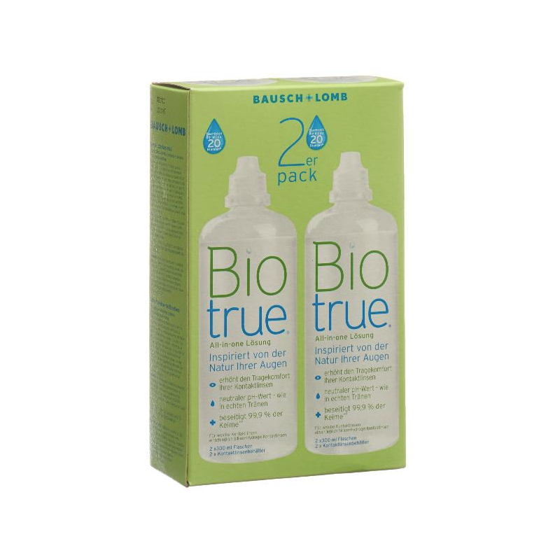 Biotrue Soluzione tutto in uno 2 x 300 ml