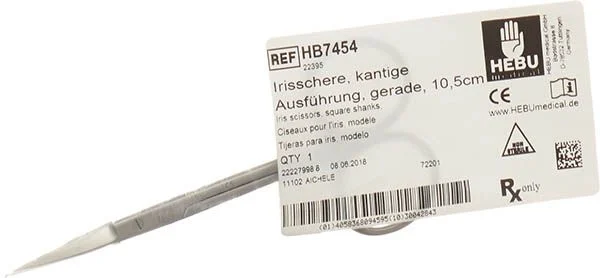 Forbici Butsch Iris 10,5 cm angolari e diritte