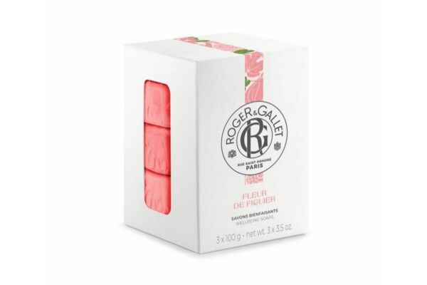 Roger & Gallet Fleur Figuier Boite 3 Savons 3 x 100g