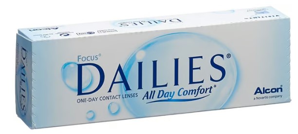 FOCUS DAILIES All Day Comfort Tag -2.50dpt 30 unità