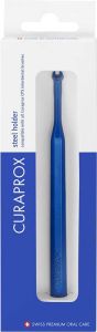 Curaprox UHS 475 supporto in acciaio blu