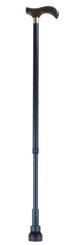 DR. CANE Metallstock 78–103 cm schwarz Derby