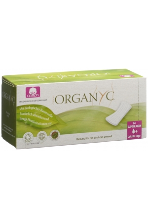 Organyc salvaslip extra sottili a flusso leggero 24 pezzi