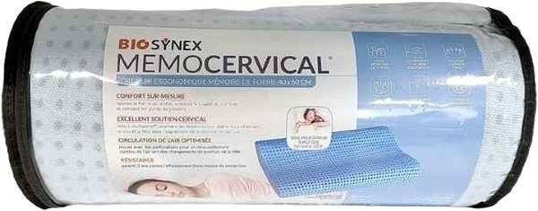 Cuscino memocervicale Biosynex a doppia onda blu