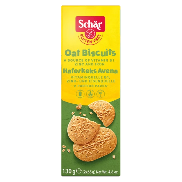 Schär Avena biscotto d'avena senza glutine 130g