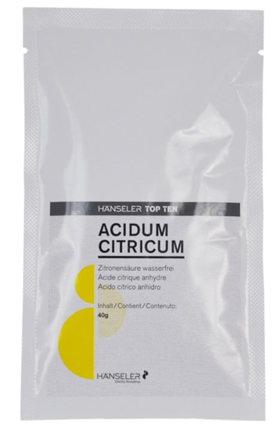 Top Ten Acidum citricum in barattolo 6 x 120g