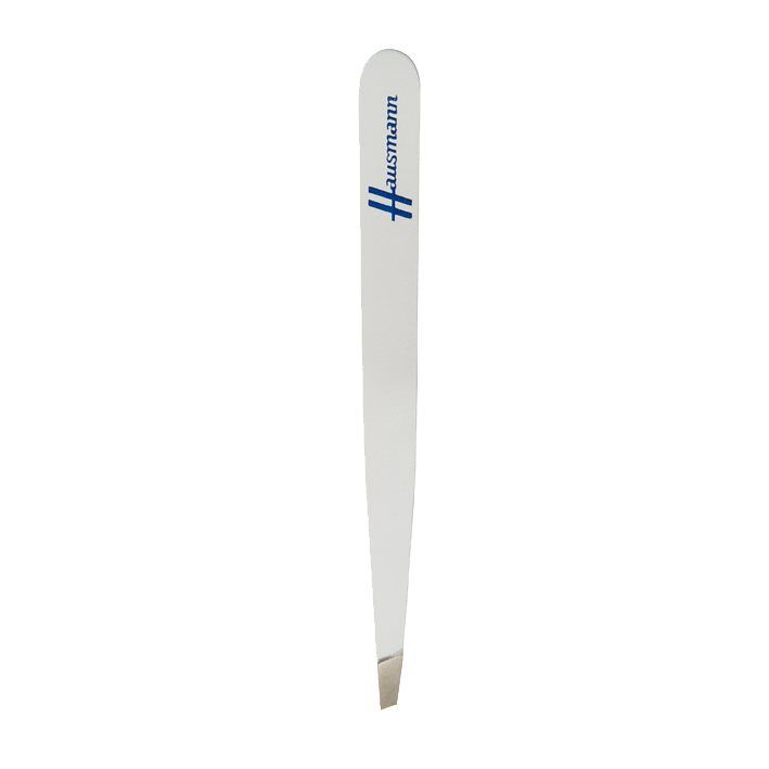 Pinzette HAUSMANN angolate bianche