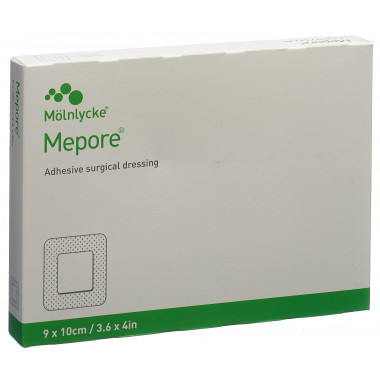 Medicazione Mepore 10x9cm Tampone per ferite 4,5x6cm 5 pezzi