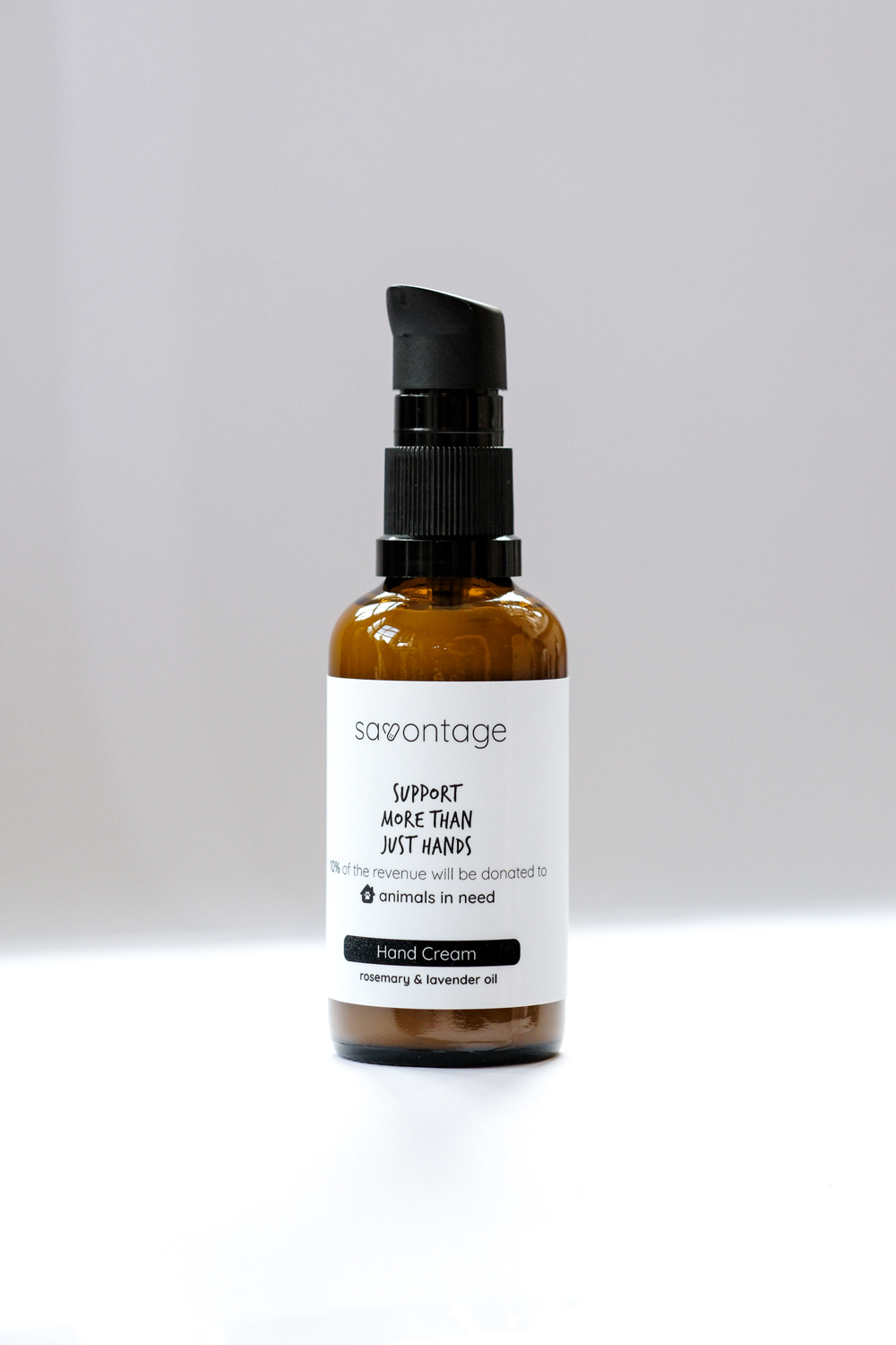 Crema mani SAVONTAGE con olio di rosmarino e lavanda 50ml