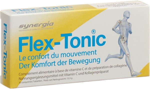 Integratore alimentare Flex-Tonic con vitamina C e collagene in compresse 30 pezzi