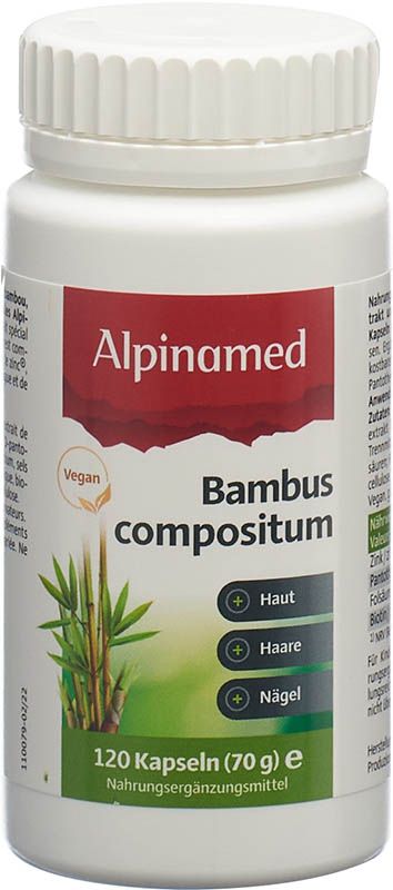 ALPINAMED Bamboo compositum capsule 120 pezzi