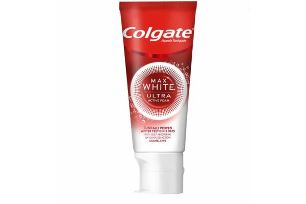 Colgate Max White Ultra Active Foam Dentifricio 50ml