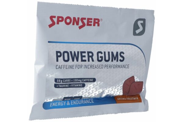 Sponser Power Gums Fruit Mix 75g