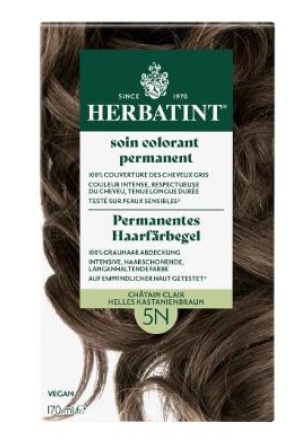 HERBATINT Gel colorante per capelli 5N Castano chiaro 170 ml