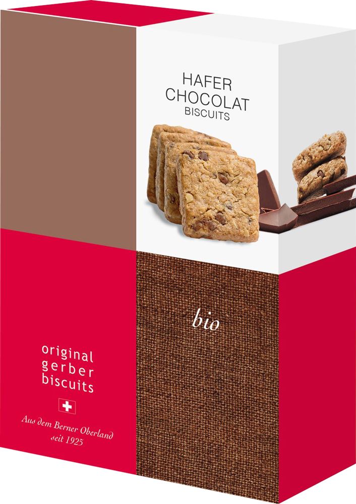 GERBER Biscotti biologici al cioccolato e avena 160g