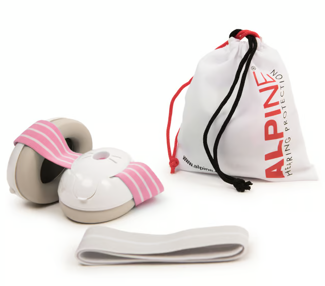 ALPINE MUFFY Baby Kapselgehörschutz pink