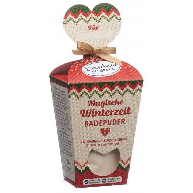 Dresdner Set regalo Polvere da bagno 150g Magico Inverno