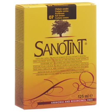 Colore per capelli Sanotint 07 marrone cenere